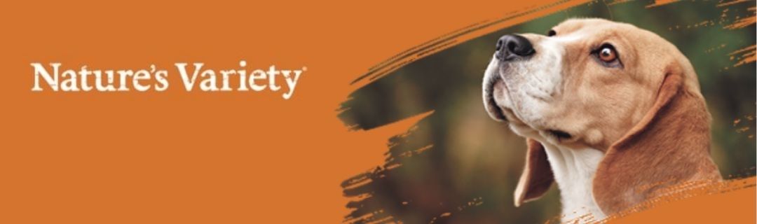 logo-nature's-variety-perros-banner piensos naturales con o sin cereales para perros Nature's Variety