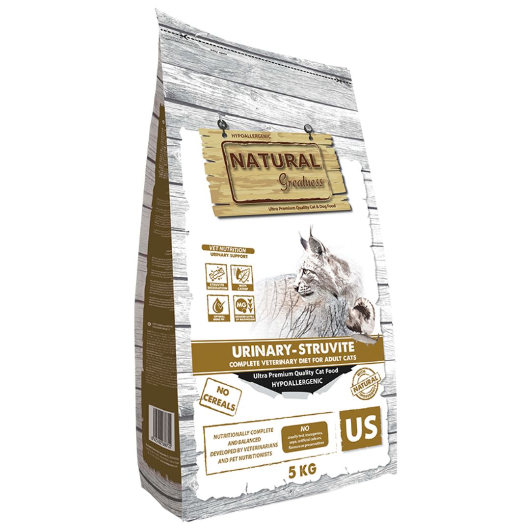 natural-greatness-care-cat-urinary-struvite-5kg Pienso para gatos con problemas urinarios y calculos de estruvuta natural greatness care urinary struvite