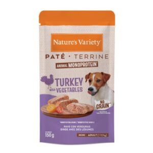 Nature's Variety Paté Animal Monoproteína Adulto Mini Pavo