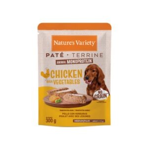 Nature's Variety Paté Animal Monoproteína Adulto Med/Maxi Pollo