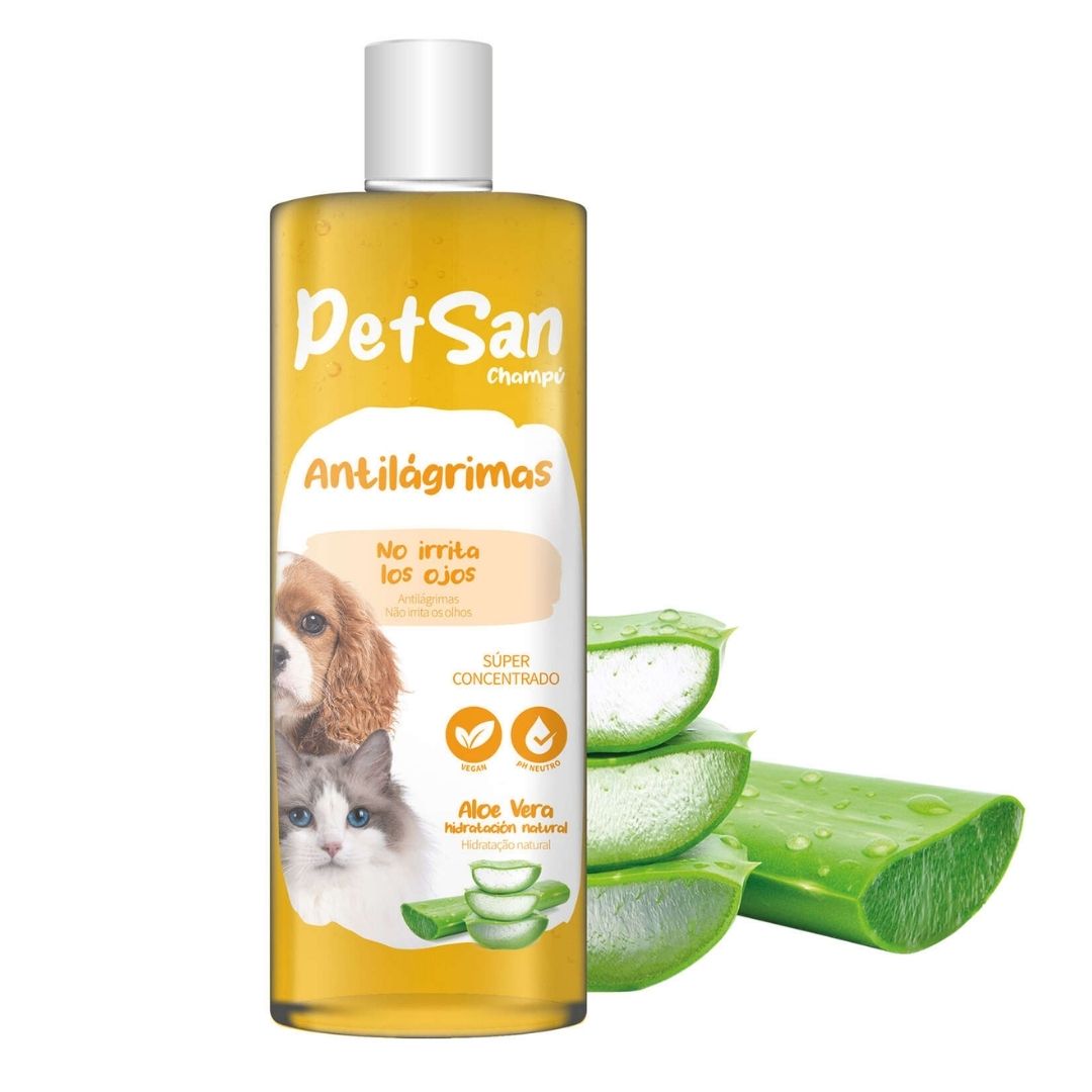 Champú anti lágrimas para perros y gatos